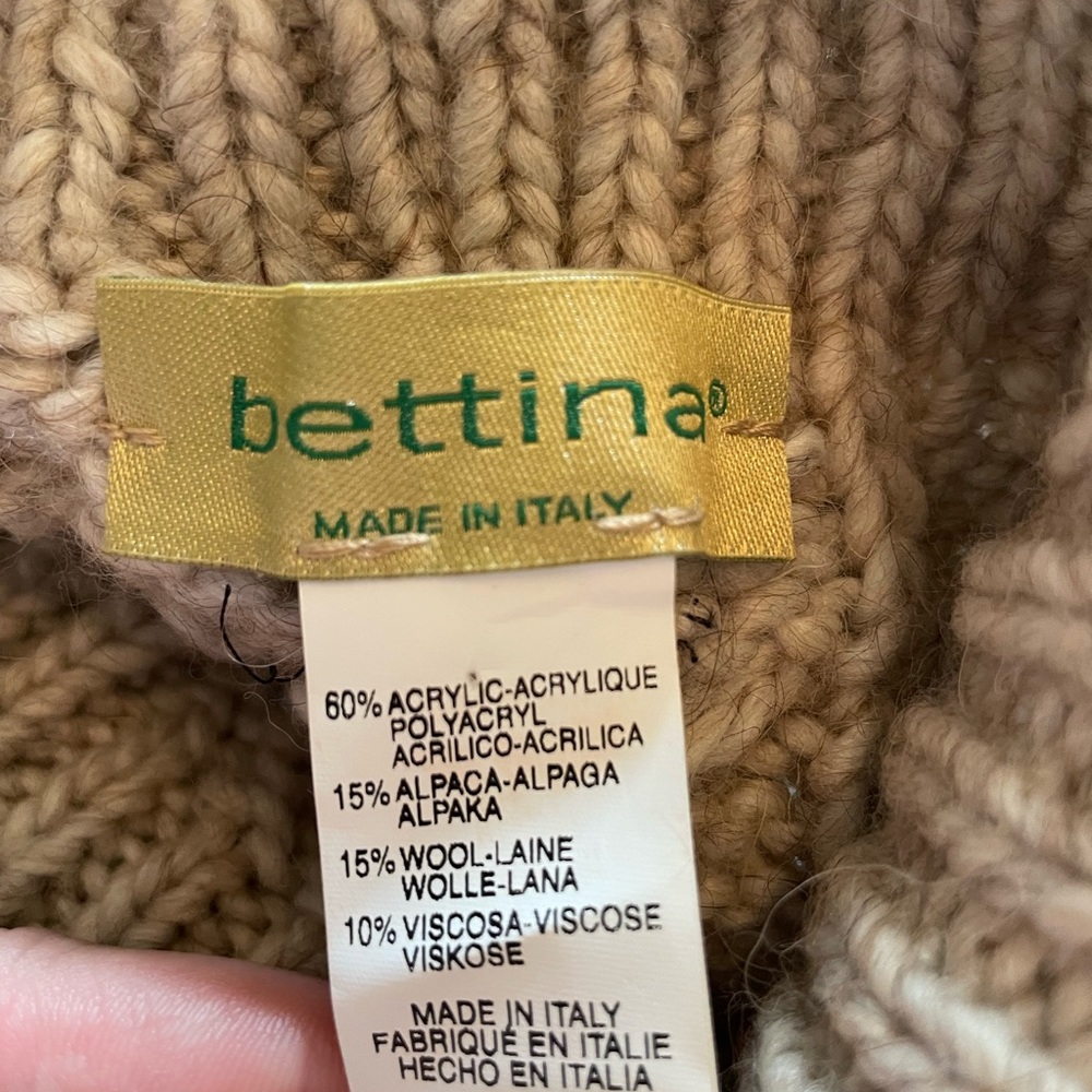 Rose Gold Accent Knit Toque - Picture 2 of 3